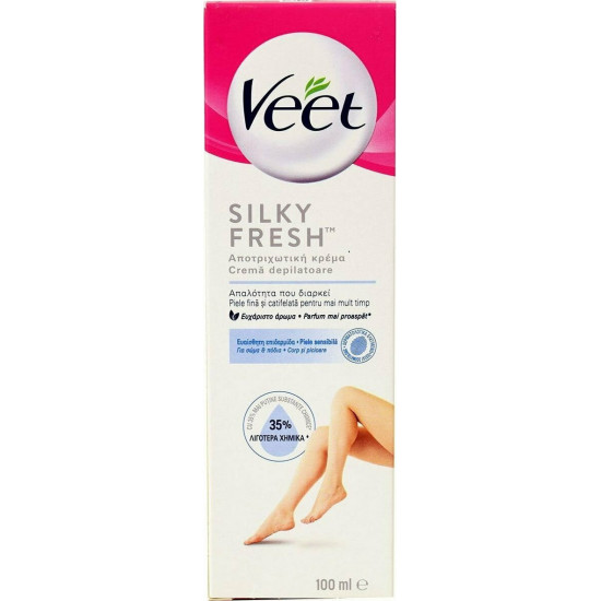 Veet - Silky fresh for sensitive skin Αποτριχωτική κρέμα για ευαίσθητες επιδερμίδες - 100ml
