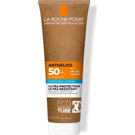 La Roche Posay - Anthelios hydrating lotion eco-conscious tube SPF50 Αντηλιακό γαλάκτωμα σώματος σε οικολογική συσκευασία - 250ml