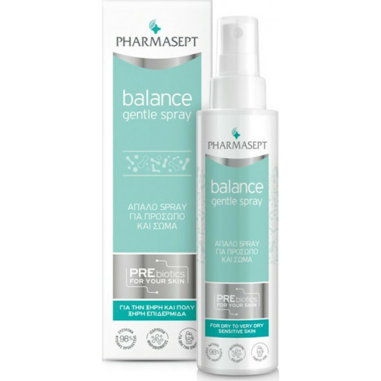Pharmasept - Balance gentle spray for face & body Σπρέι για πρόσωπο & σώμα για πολύ ξηρή ευαίσθητη επιδερμίδα - 100ml