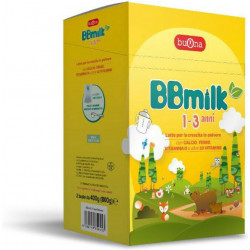 Buona - BB milk Βιολογικό, βρεφικό γάλα σε σκόνη με Βιταμίνες από 1-3 ετών - 800gr