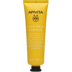 Apivita - Face mask pumpkin Μάσκα προσώπου κολοκύθα για αποτοξίνωση & καθαρισμό - 50ml