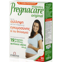 Vitabiotics - Pregnacare Original Πολυβιταμίνη για την ομαλή διεξαγωγή της εγκυμοσύνης - 30tabs