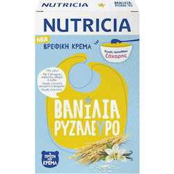 Nutricia - Βρεφική Κρέμα Βανίλια με Ρυζάλευρο από τον 5ο μήνα - 250gr
