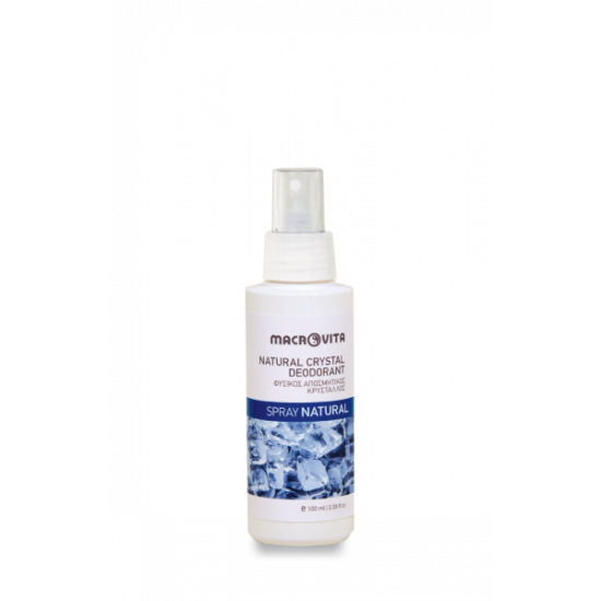 Macrovita - Φυσικός αποσμητικός κρύσταλλος Spray Natural - 100ml