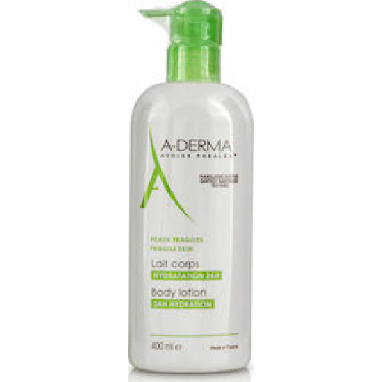 A-Derma - Lait Corps Hydratant, Ενυδατικό Γαλάκτωμα Σώματος - 400ml
