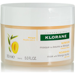 Klorane - Masque with Mango Επανορθωτική Μάσκα εντατικής τροφής με βούτυρο μάνγκο για ξηρά μαλλιά - 150ml
