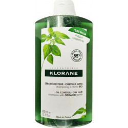 Klorane - Oil Control ortie Shampoo With Nettle - Σαμπουάν για λιπαρά μαλλιά με τσουκνίδα - 400ml