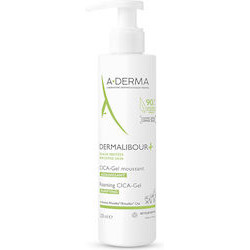 A-Derma - Dermalibour Cica-Gel Moussant Εξυγιαντικό Αφρίζον Τζελ Καθαρισμού για Πρόσωπο & Σώμα - 200ml