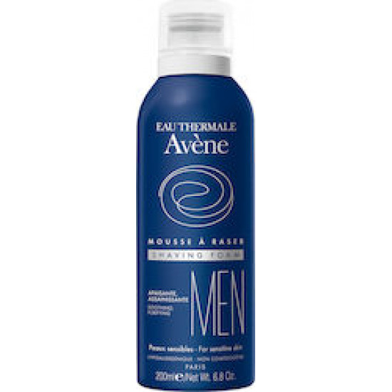 Avene - Men Mousse a Raser-Αφρός Ξυρίσματος για Κανονικό & Ευαίσθητο Δέρμα - 200ml