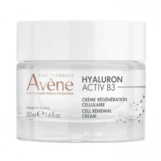 Avene - Hyaluron Activ B3 Κρέμα Κυτταρικής Αναγέννησης με Υαλουρονικό Οξύ και Νιασιναμίδη - 50ml