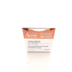 Avene - Hyaluron Activ B3 Refill 24ωρη Κρέμα Προσώπου με Υαλουρονικό Οξύ για Αντιγήρανση - 50ml