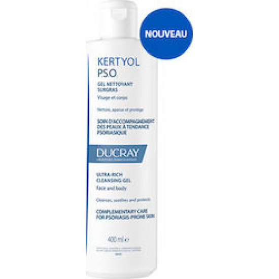 Ducray - Kertyol P.S.O. Ultra Rich Cleansing Gel Καθαριστικό Τζελ Προσώπου & Σώματος Για Ψωρίαση - 400ml