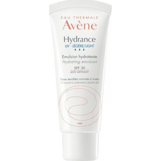 Avene - Hydrance UV Light Ενυδατικό Γαλάκτωμα Προσώπου Ημέρας με SPF30 για Κανονικές/Μικτές Επιδερμίδες - 40ml