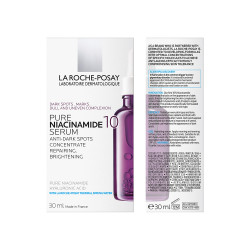 La Roche Posay - Pure Niacinamide 10 Serum Ορός Κατά Των Κηλίδων & Επαναφορά της Λάμψης - 30ml