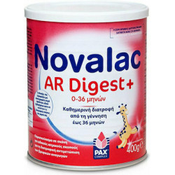 Novalac - AR Digest+ Παρασκεύασμα σε Περιπτώσεις Βρεφικών Αναγωγών από την Γέννηση - 400gr