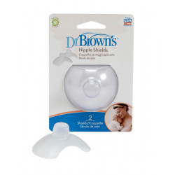 Dr. Brown's - Δίσκοι σιλικόνης για τον θηλασμό - 2 τεμάχια