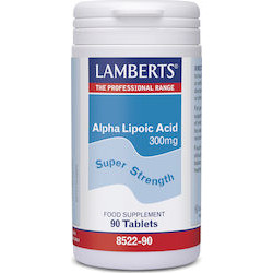 Lamberts - Συμπλήρωμα διατροφής Alpha Lipoic Acid 300mg - 90 ταμπλέτες