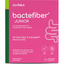 Olonea - Bactefiber Junior Organic Φυτικές Ινες για την παιδική δυσκοιλιότητα - 14 φακελάκια