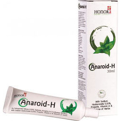Honora Pharma - Anaroid-H Hemoroids Cream Κρέμα για την Ανακούφιση των Αιμορροίδων και των Ραγάδων του Πρωκτού - 30ml