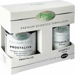 Power Health - Platinum Range Prostalive Συμπλήρωμα Διατροφής Για Την Υγεία Του Προστάτη, 30 Δισκία & Δώρο Vitamin C 1000mg - 20 Δισκία