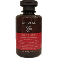 Apivita - Color Seal Shampoo Σαμπουάν για Διατήρηση Χρώματος για Βαμμένα Μαλλιά - 250ml
