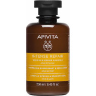 Apivita - Intense Repair Olive & Honey Shampoo Σαμπουάν για Αναδόμηση/Θρέψη για Όλους τους Τύπους Μαλλιών - 250ml