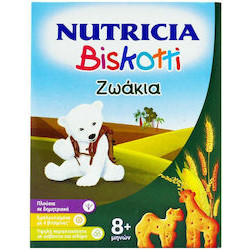 Nutricia - Biskotti Ζωάκια Βρεφικά Μπισκότα 8+ Μηνών - 180gr