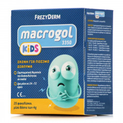 Frezyderm - Macrogol 3350 Kids Συμπτωματική Θεραπεία της Δυσκοιλιότητας Παιδιών - 20x4g φακελίσκοι