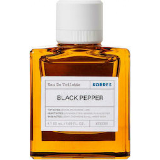 Korres - Black Pepper Eau de Toilette Ανδρικό άρωμα  - 50ml