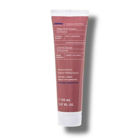Korres - Apothecary Wild Rose Petal Soft Απολεπιστικό & Καθαριστικό Προσώπου - 150ml