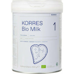 Korres - Bio Milk 1 - Βιολογικό Αγελαδινό Γάλα 1ης Βρεφικής Ηλικίας - 400g