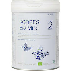 Korres - Bio Milk 2 - Βιολογικό Αγελαδινό Γάλα 2ης Βρεφικής Ηλικίας - 400g