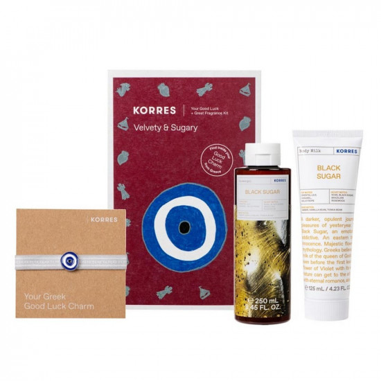 Korres PROMO 2022 Set Velvety And Sugary Black Sugar Αφρόλουτρο - 250ml & Black Sugar Ενυδατικό Γαλάκτωμα Σώματος - 125ml Korres PROMO 2022 Set Velvety And Sugary Black Sugar Αφρόλουτρο - 250ml & Black Sugar Ενυδατικό Γαλάκτωμα Σώματος - 125ml