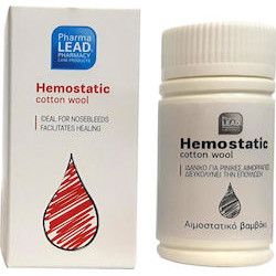 PharmaLead - Hemostatic Cotton Wool Αιμοστατικό Βαμβάκι για Ρινικές Αιμορραγίες - 2gr