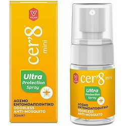 Vican - Cer’8 Άοσμη Εντομοαπωθητική Λοσιόν σε Spray Ultra Protection Κατάλληλη για Παιδιά - 30ml
