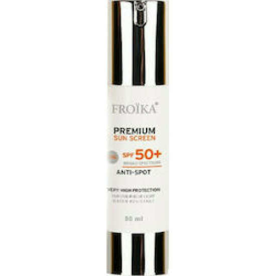 Froika - Premium Sunscreen Anti-Spot SPF50+ Αντηλιακή Κρέμα Προσώπου Κατά των Κηλίδων με Λευκαντική Δράση - 50ml