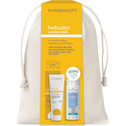 Pharmasept - Heliodor Summer Pack Face & Body Sun Cream SPF50 - 150ml & Δώρο Hygienic Shower - 250ml