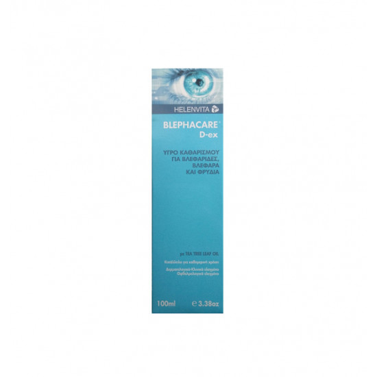 Helenvita - Blephacare D-EX Cleansing Liquid For Eyelashes Eyelids and Eyebrows Υγρό Καθαρισμού Ματιών - 100ml