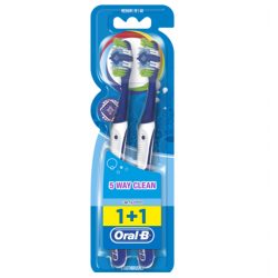 Oral-B - Complete 5 Way Clean Medium 40 Οδοντόβουρτσα - 1+1 Δώρο