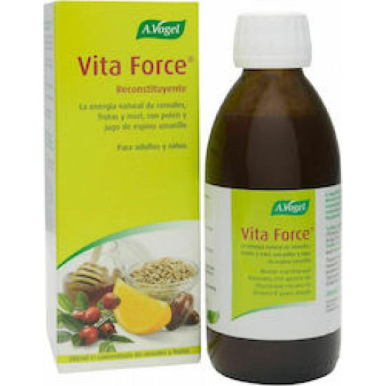 A.Vogel - Vitaforce Πολυβιταμινούχο σιρόπι για ενέργεια, αντοχή, περιόδους έντονης καταπόνησης ή ανάρρωσης - 200ml