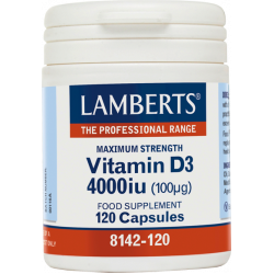 Lamberts - Vitamin D3 4000iu - 120 caps