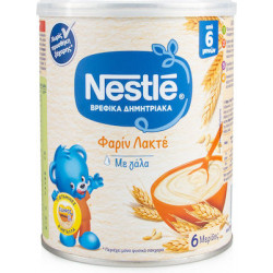 Nestle - Βρεφικά Δημητριακά Φαρίν Λακτέ Με Γάλα - 300gr