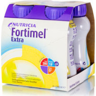 Nutricia - Fortimel Extra Βανίλια Θρεπτικό Συμπλήρωμα Διατροφής σε Υγρή Μορφή Υψηλής Περιεκτικότητας σε Πρωτεΐνη - 4x200ml