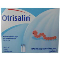 Novartis - Otrisalin  Αμπούλες Φυσιολογικού Ορού για Βρέφη και Παιδιά - 30x5ml