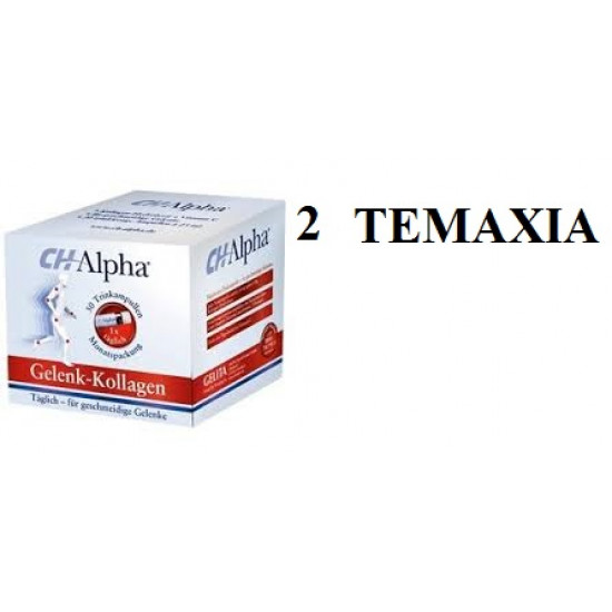 VivaPharm - Ch Alpha πόσιμο κολλαγόνο  30 φιαλίδια των 25ml  - 2 TEMAXIA