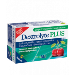 Uni-pharma - Dextrolyte Plus ηλεκτρολύτες - 10 φακελίσκοι
