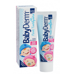Intermed - Babyderm First Toothpaste Οδοντόκρεμα χωρίς φθόριο - 50ml