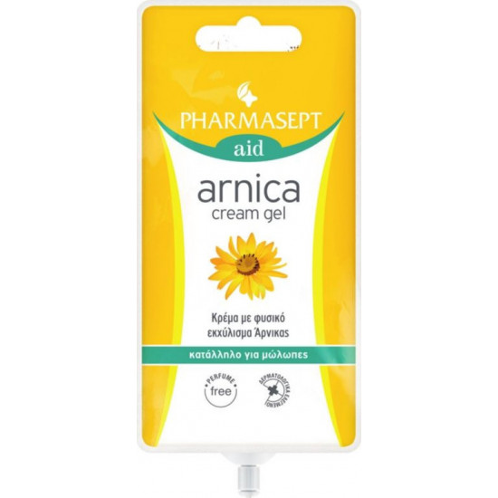 Pharmasept - Aid arnica cream gel Κρέμα με φυσικό εκχύλισμα άρνικας κατάλληλη για μώλωπες - 15ml