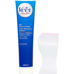 Veet - Men hair removal cream Ανδρική κρέμα αποτρίχωσης για στήθος & σώμα για κανονικές επιδερμίδες - 200ml
