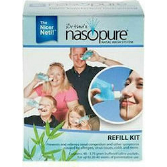 A.Vogel - Nasopure Nasal Wash System Refill Kit - 40 φακελάκια